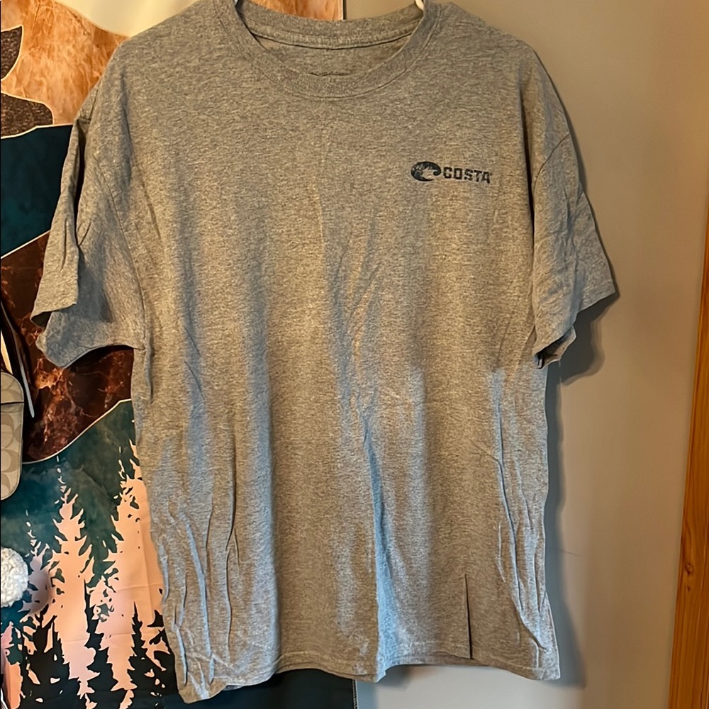 Costa Gray Short Sleeve Tee